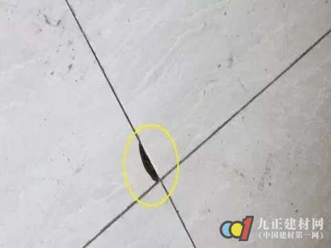 Tile paving completion acceptance points must be seen