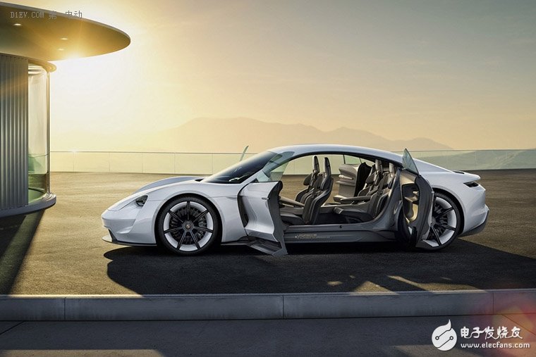 Porsche pure electric Mission E can charge 80% in 15 minutes. It is expected to be listed in 19 years.