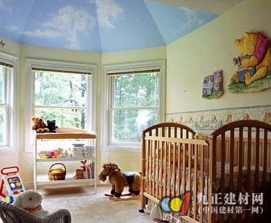 Decoration children's room high and low bed