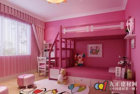 Decoration children's room high and low bed