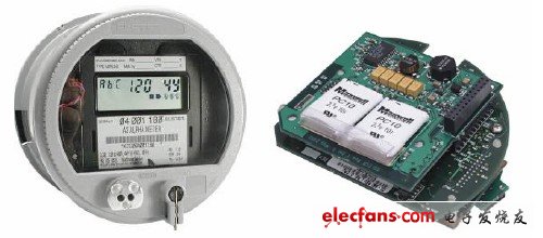 Figure 4: Maxwell energy storage capacitors replace batteries in electricity meters