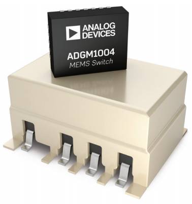 Figure 5: Comparison of ADGM1004 MEMS Switch with Electromechanical Relay
