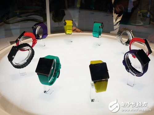 Sony's second-generation smart watches are also available in a variety of interchangeable wristband accessories