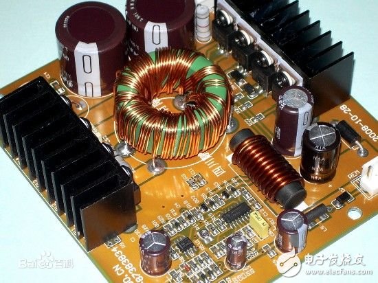 Internal structure of switching power supply
