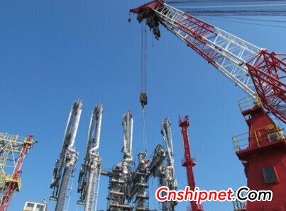 â€œNan Tianlongâ€ successfully completed the unloading arm loading and unloading project