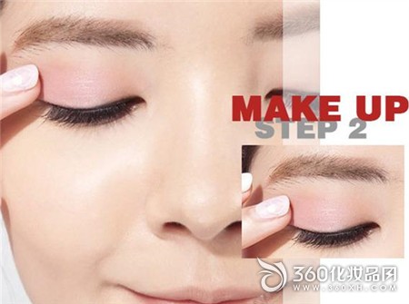 Makeup Steps Illustration Eye Makeup Steps Purple Pink Eye Makeup Light Sweet Makeup 2