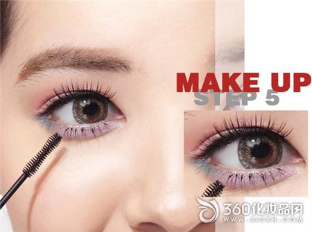 Makeup Steps Illustration Eye Makeup Steps Purple Pink Eye Makeup Light Sweet Makeup 5