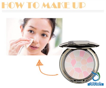 Simple three steps to create a warm Japanese makeup 3