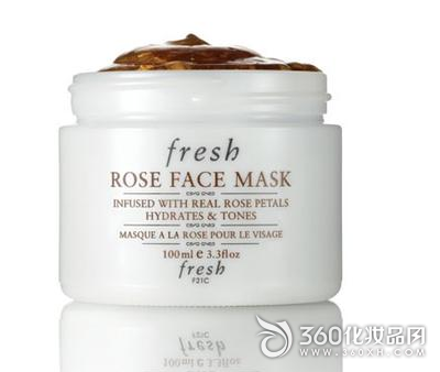 Fresh rose moisturizing mask