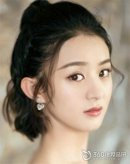 Zhao Liying girl makeup eyeliner