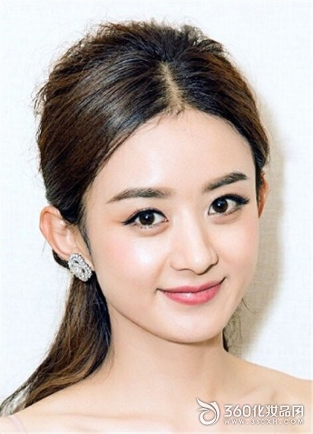 Zhao Liying girl makeup eyeliner