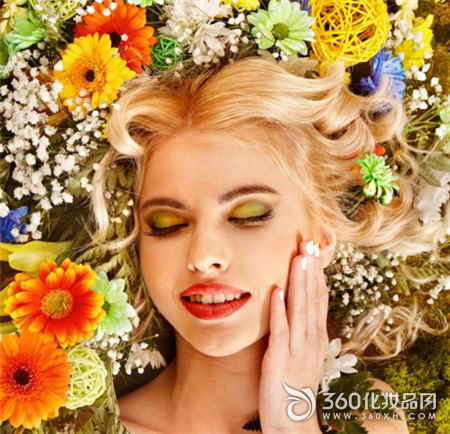 Makeup contrast color visual design makeup dazzling
