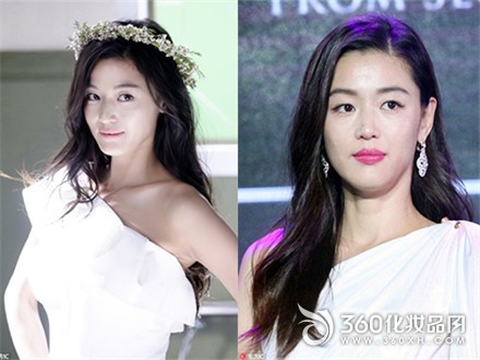 Jeon Ji-hyun mermaid lip color Jeon Ji-hyun water mist makeup Quan Zhi-hsien eye makeup 7