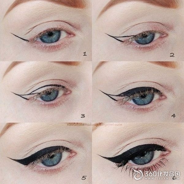 Don't miss it! The way of drawing the eyeliner after reading it (figure)