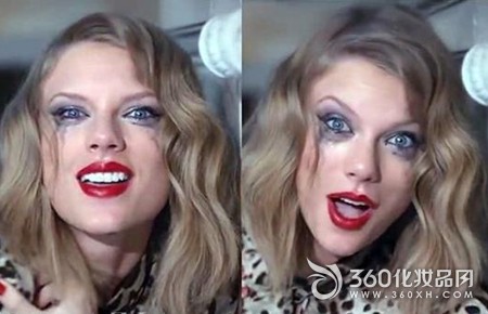 Oily makeup only because there is no eye base