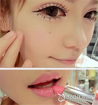 Pure plain beauty nude makeup painting pseudo-supplement makeup skills natural nude makeup 5