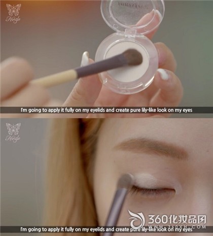 Korean drama makeup, pure lily makeup, base makeup, Korean drama makeup 6