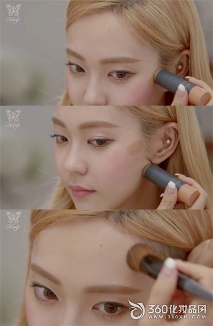 Korean drama makeup, pure lily makeup, base makeup, Korean drama makeup 10
