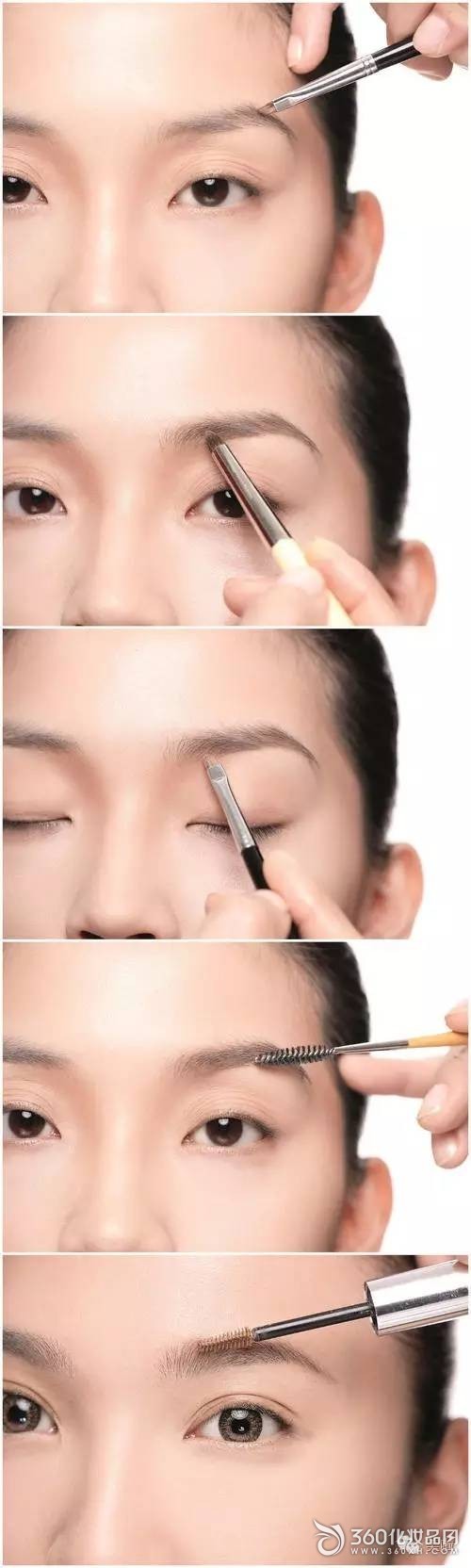 The eyebrow shape determines the value of the face, the practical thrush tutorial I will serve this 5