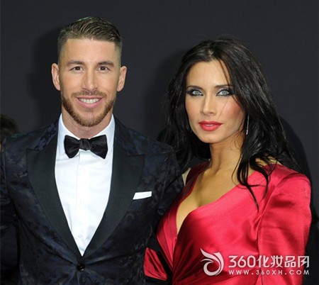 Ramos's girlfriend Pilar Rubio