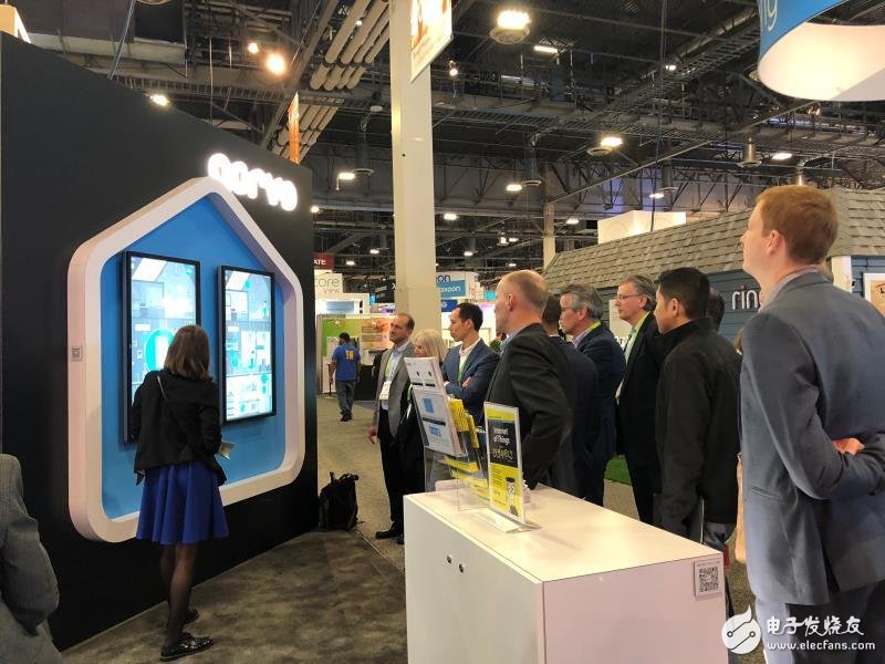 The Qorvo booth brings you the coolest IoT solution