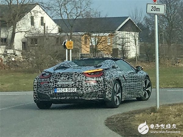 This new energy car is a bit handsome: BMW i8 Spyder road test spy photos exposure