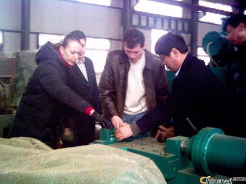 German experts go to the company's factory for technical inspection