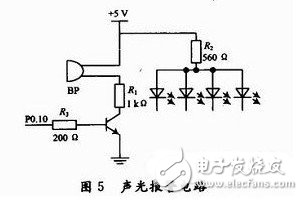 Sound and light alarm circuit