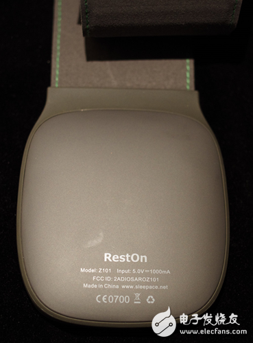 The world's first portable non-worn sleep monitor RestOn dismantled