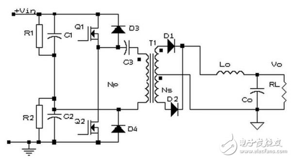 Basic topology circuit diagram of the bridge circuit