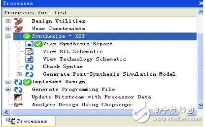 Design synthesis window