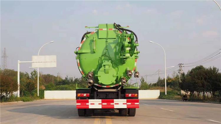 Shaanxi Automobile Delong Front 4 Rear 8 32 Fang Cleaning Sewage Suction Truck|Price|Configuration|Picture