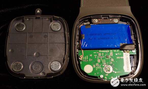 The world's first portable non-worn sleep monitor RestOn dismantled