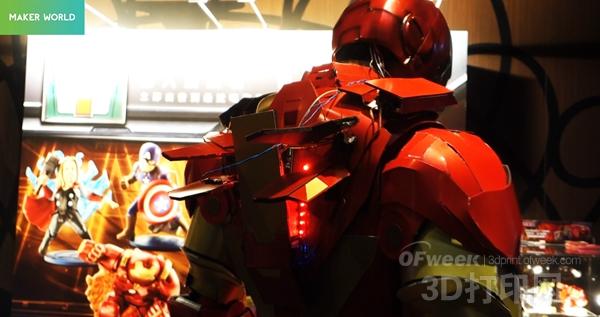 3D printing Iron Man COS equipment shocked to show up