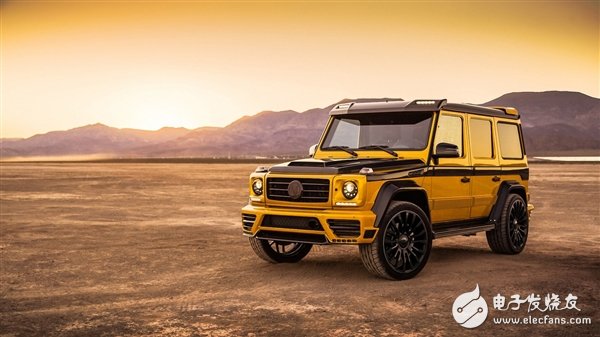 The most powerful local tyrant in the history of the Golden Mercedes-Benz "G": power super sports car