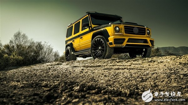 The most powerful local tyrant in the history of the Golden Mercedes-Benz "G": power super sports car
