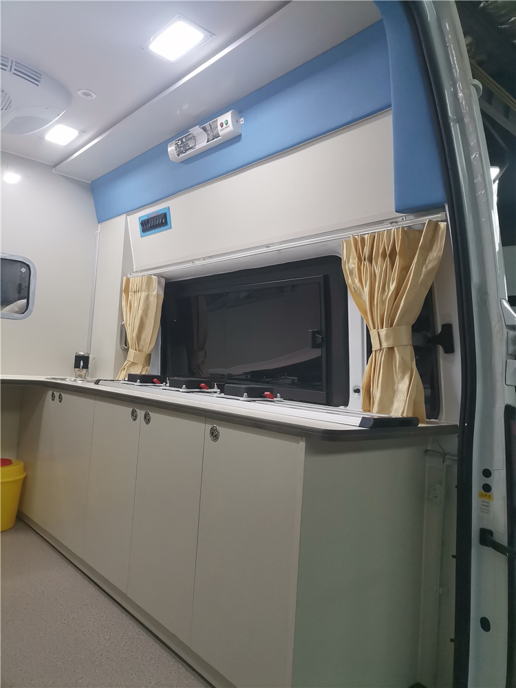 Environmental emergency inspection vehicle manufacturer_food sampling vehicle_new Transit food inspection vehicle_shanghaiyou