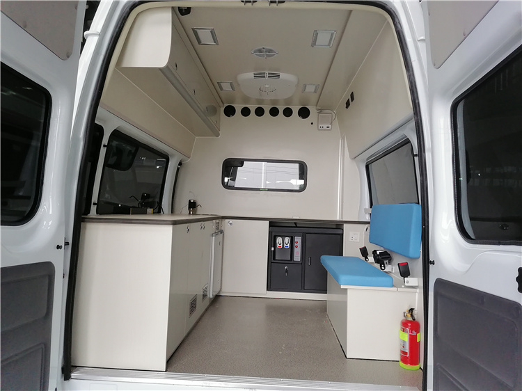 Food Inspection Vehicle_Food Inspection Vehicle Configuration_Ford V348 Food Rapid Inspection Vehicle_5-seater Blue License Vehicle