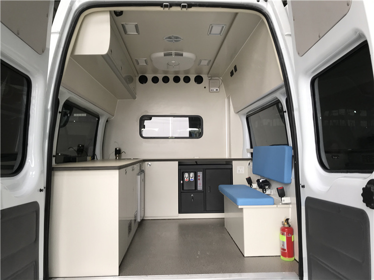 Food inspection vehicle price_food safety quick inspection vehicle_Ford V348 food rapid inspection vehicle_Jinggong Export__