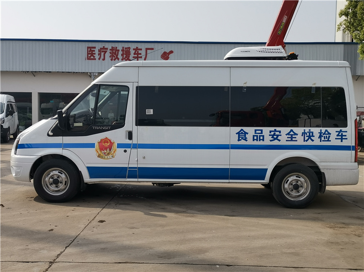 Poultry and livestock disease detection vehicle_swine fever PCR rapid inspection vehicle_Ford V348 rapid inspection vehicle has advanced design performance