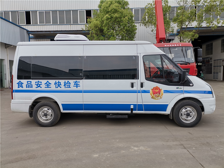 Poultry and livestock disease inspection vehicle_mobile rapid inspection vehicle_Ford V362 rapid inspection vehicle has a unique and reasonable layout