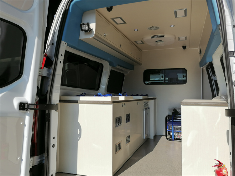 Animal Sampling and Investigation Vehicle_Avian Influenza Detection Vehicle_Ford V348 Quick Inspection Vehicle has advanced design performance