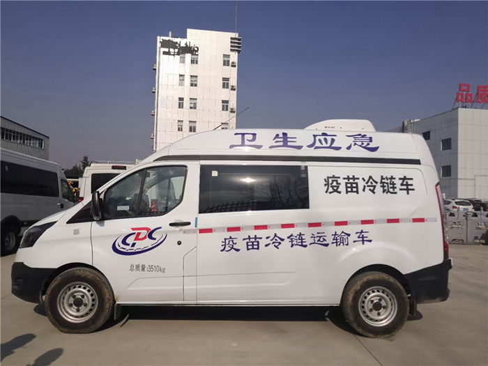 Ford double row 6 seats 3 cubic meters_vaccine transporter_new crown vaccine delivery vaccination vehicle bidding_price_transit vaccine cold chain vehicle manufacturer