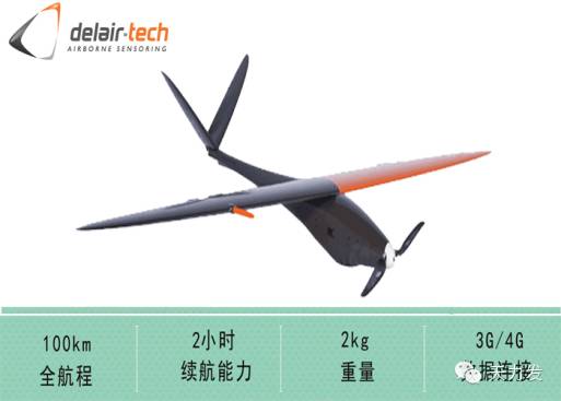 Delair-Tech DT series drone geological disaster application program (below)