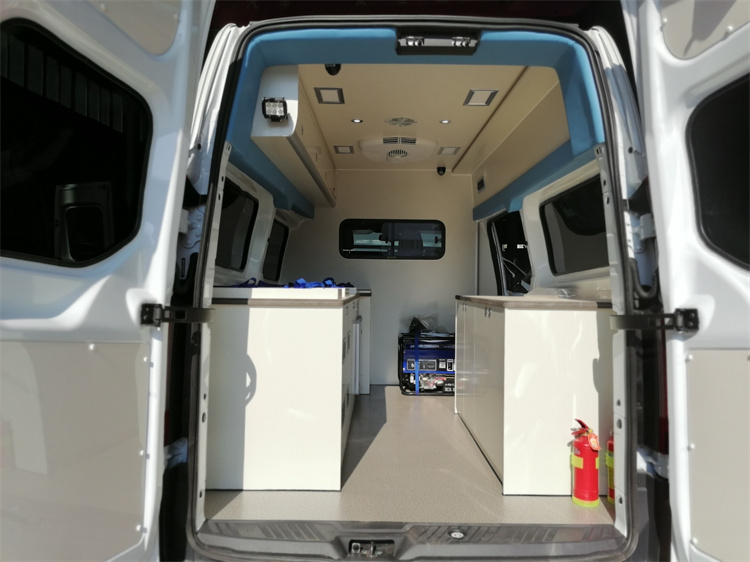 Environmental emergency inspection vehicle manufacturer_food sampling vehicle_new Transit food inspection vehicle_reasonable layout_price full vehicle direct sales