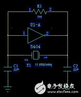 The function of the capacitor next to the MCU crystal and the analysis of the oscillation circuit