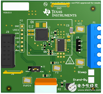 DRV10983-Q1 main features _ functional block diagram