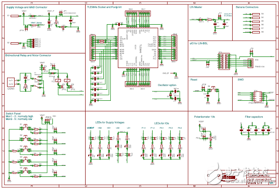 TLE9842-2QX main features _PCB design