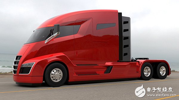 "Nicolas" hydrogen fuel cell semi-trailer trucks come out with a cruising range of more than 1,000 kilometers