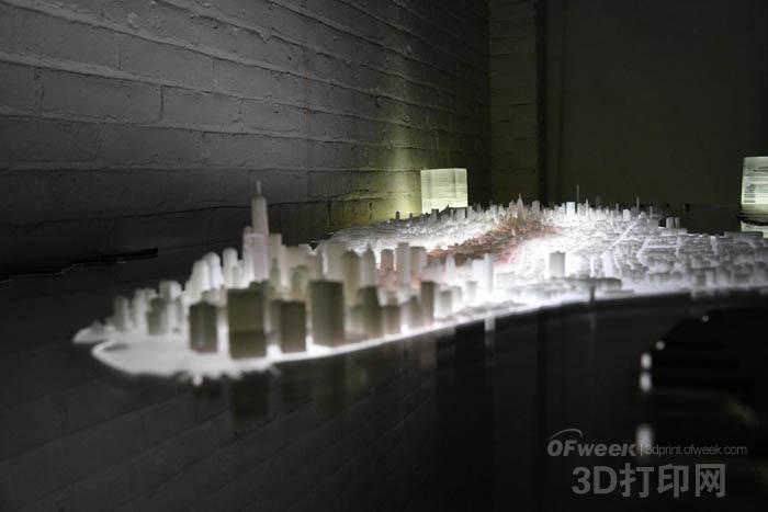 Artists Make 3D Maps of New York Manhattan with 3D Printing